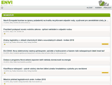 Tablet Screenshot of enviprofi.cz